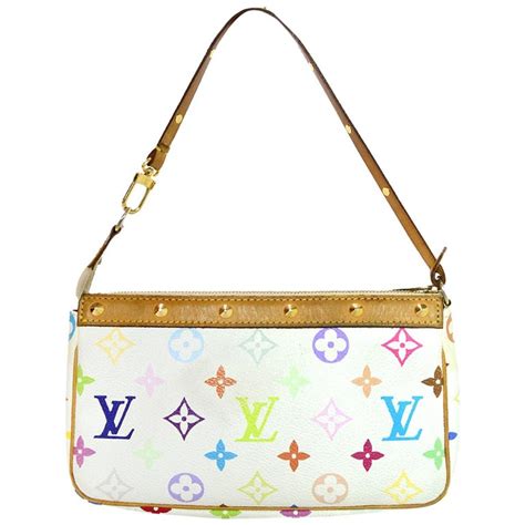 lv monogram white bag|louis vuitton clear monogram bag.